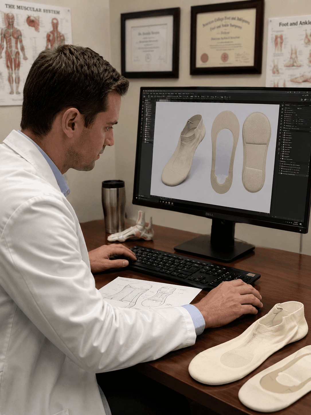 CloudSole therapeutic design and research